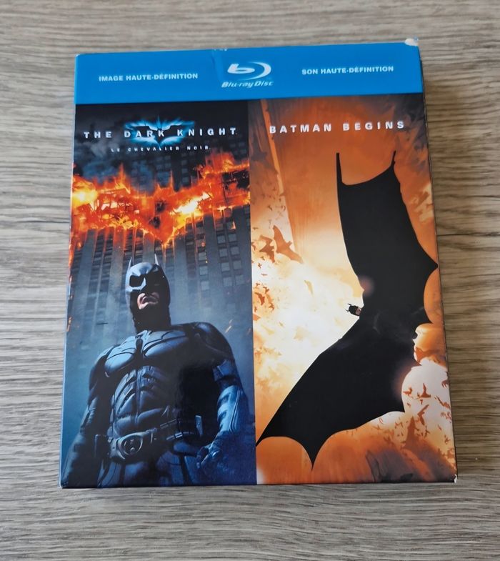 Coffrets Batman the dark knight et Batman begins