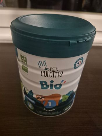 Lait épaissi 1er âge les petits culottés boîte fermée