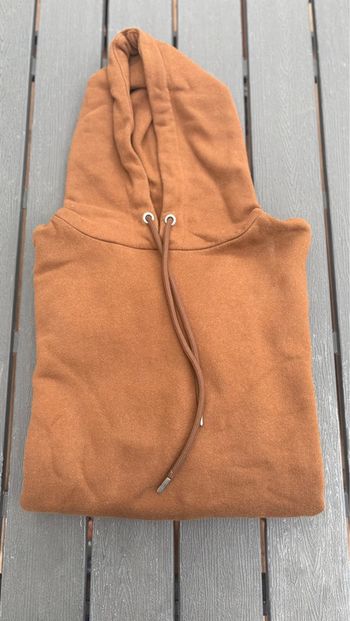 Sweat shirt à capuche marron Boohoo femme taille L