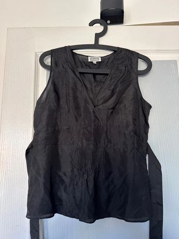 Jolie blouse classe et fluide avec noeud etam 40