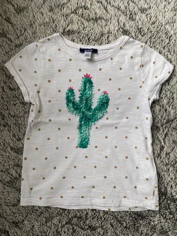 Teeshirt cactus Okaïdi - 5 ans
