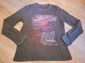 Tee-shirt noir ML Ikks taille XS