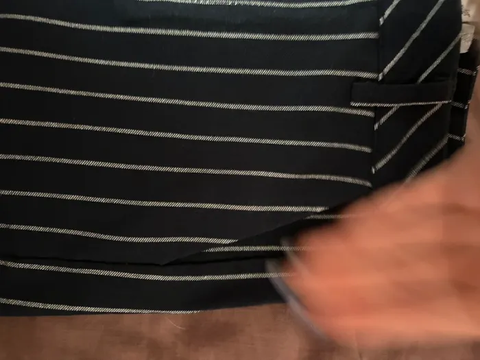 pantalon habillé à rayure - photo numéro 4