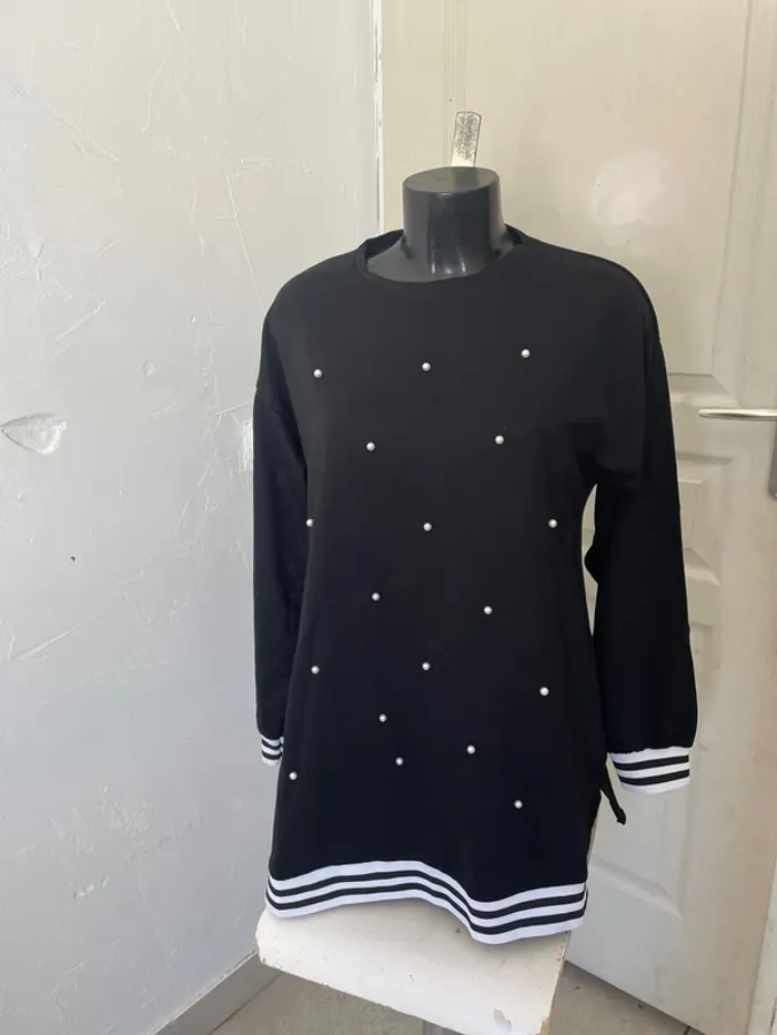 Pull à perles fin n°438