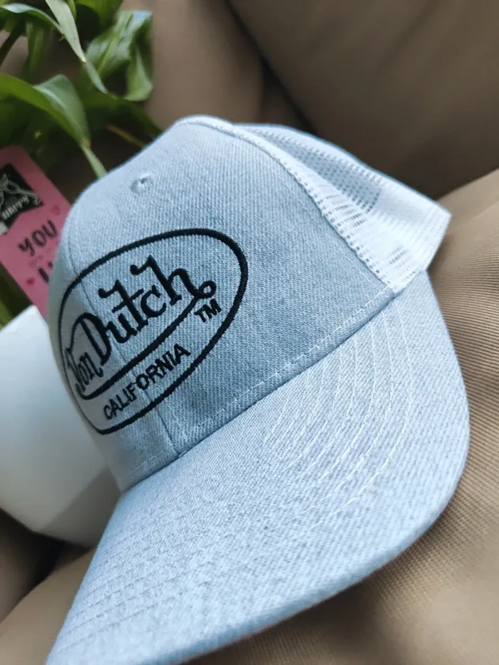 Casquette Trucker Von Dutch grise - photo numéro 2