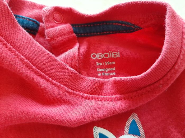 Lot de 6 tee shirts manches longues 3 mois - photo numéro 13