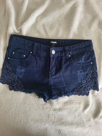 Magnifique short bleu marine .