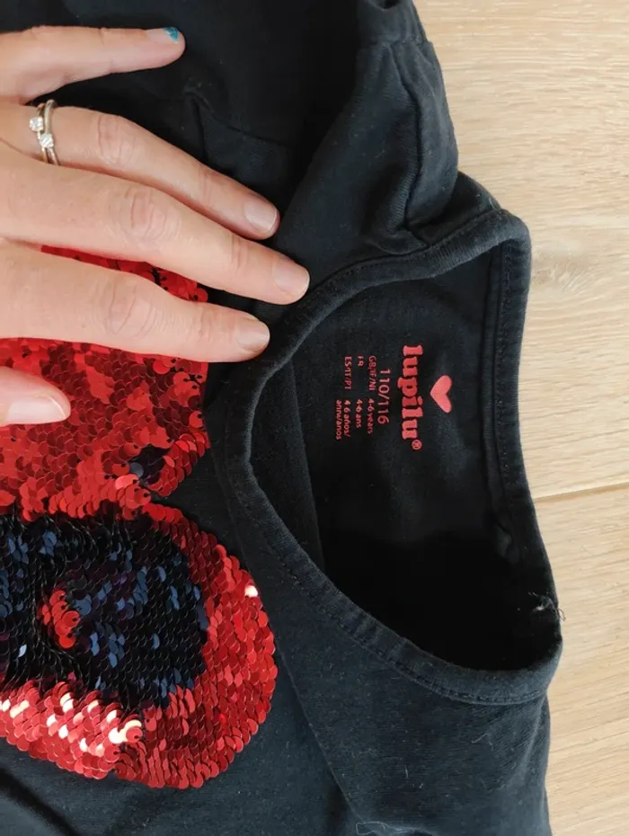 Joli Col roulé noir Lupilu - photo numéro 3