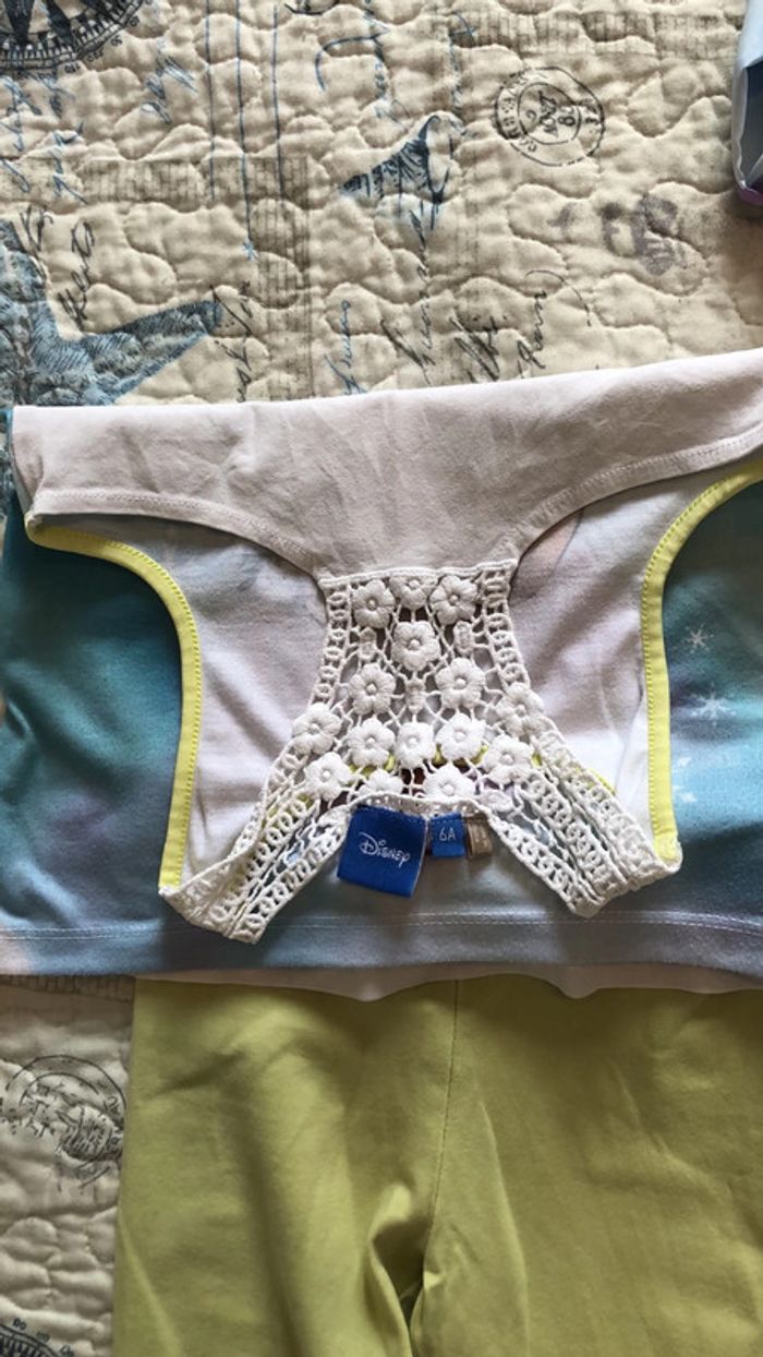 ensemble reine des neiges 6 ans - photo numéro 3