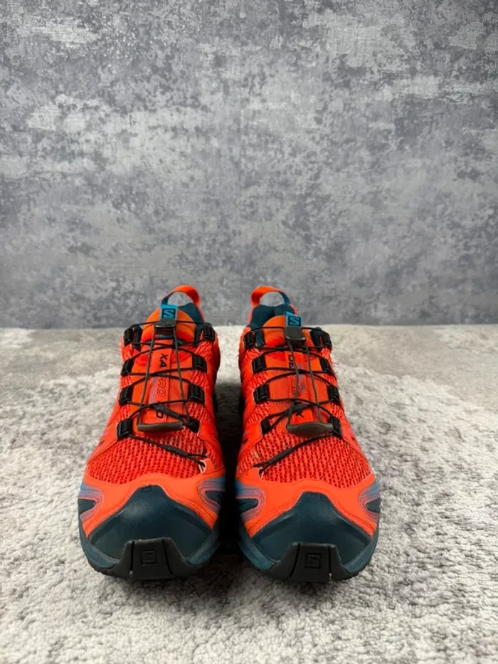 Salomon XA Pro 3D - Trekking Shoes - Orange & Blue - photo numéro 2