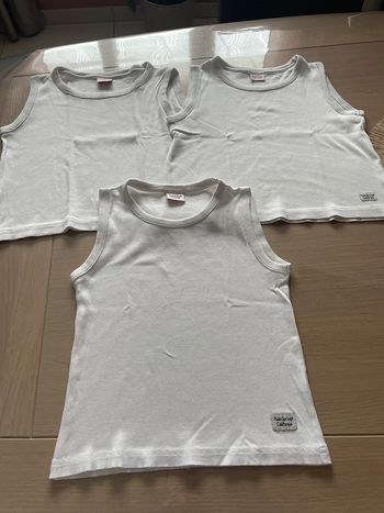 Lot de 3 Marcel blanc