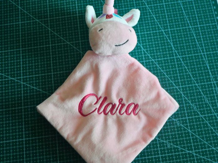 🧸 Doudou personnalisé avec prénom brodé – Cadeau naissance unique 🧸 - photo numéro 4