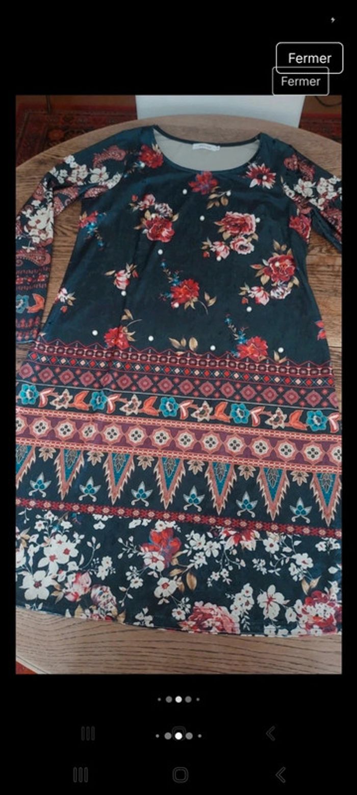 Magnifique Robe chic Paprika taille M fr 46 - photo numéro 6