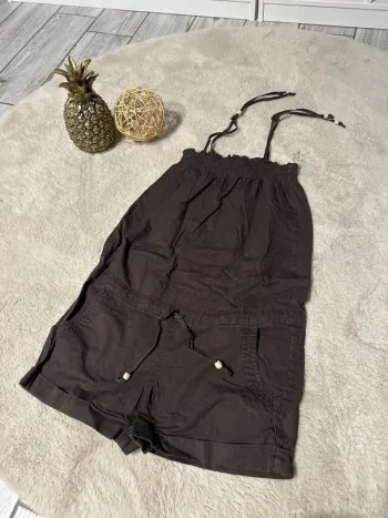 Combi-short combinaison été marron Pimkie 38