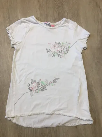 Teeshirt avec dessin oiseaux