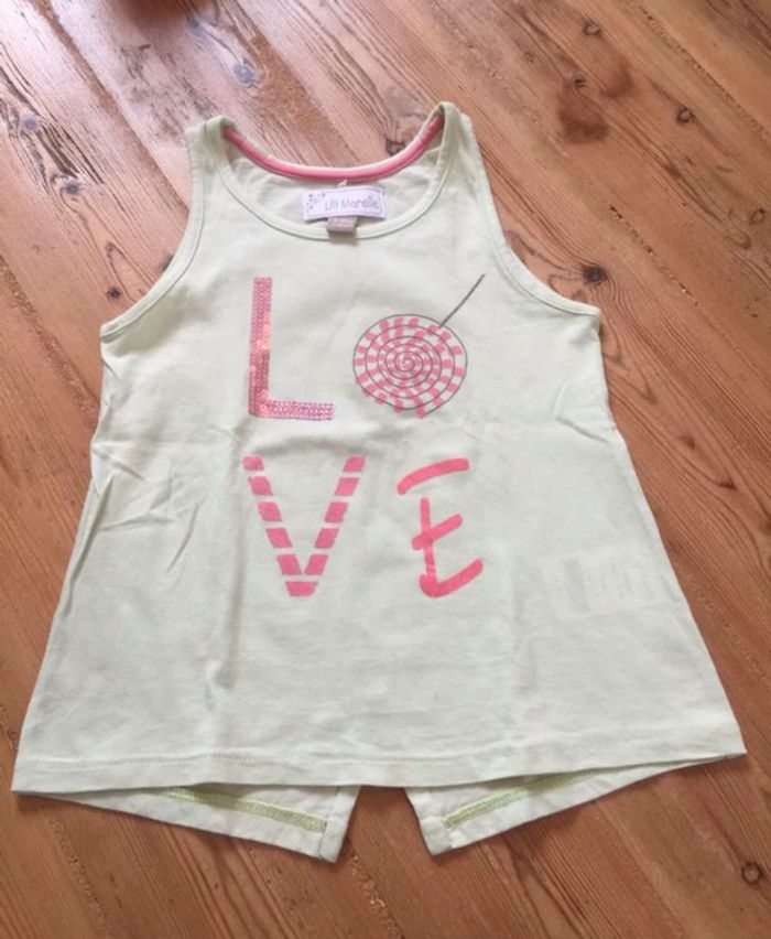 Débardeur fille été 5 ans