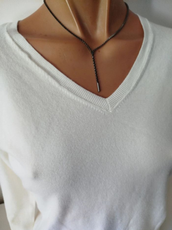 #pull#écru#TU - photo numéro 2