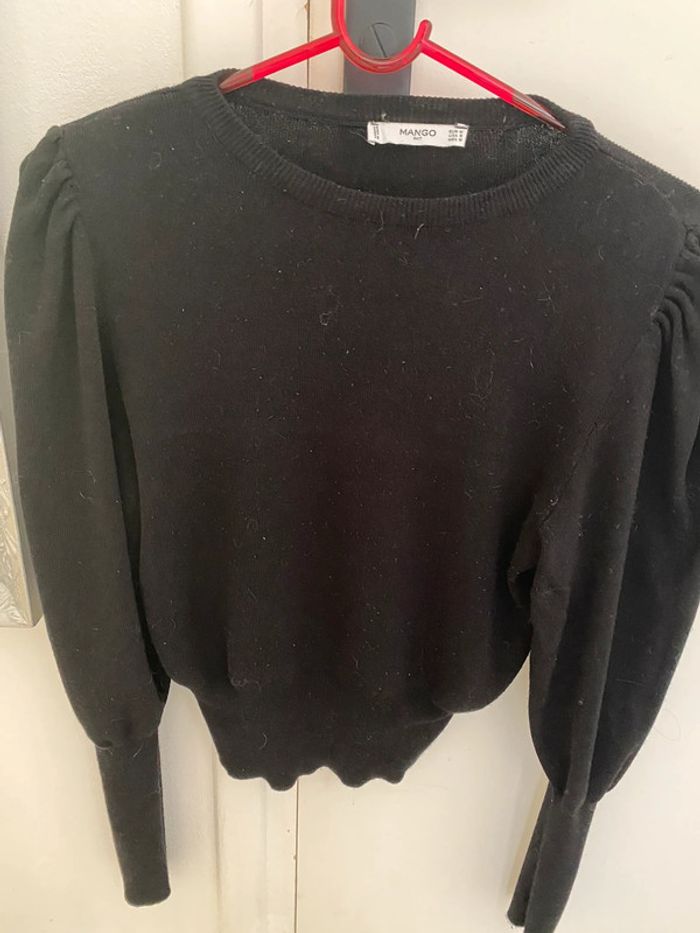 Pull court noir Mango - photo numéro 4