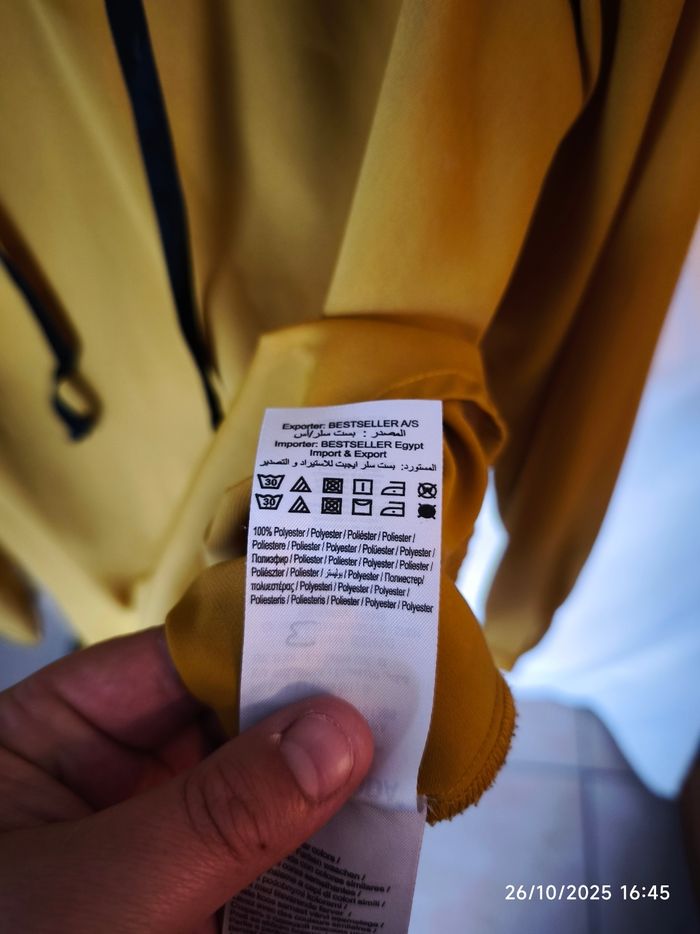 Blouse moutarde VEROMODA 40 - photo numéro 8