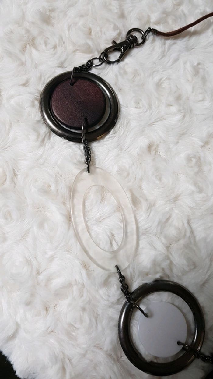 Collier marron - photo numéro 2