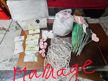 Déco fête "mariage" 