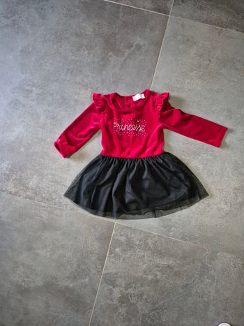 Robe à paillettes bébé fille 18 mois