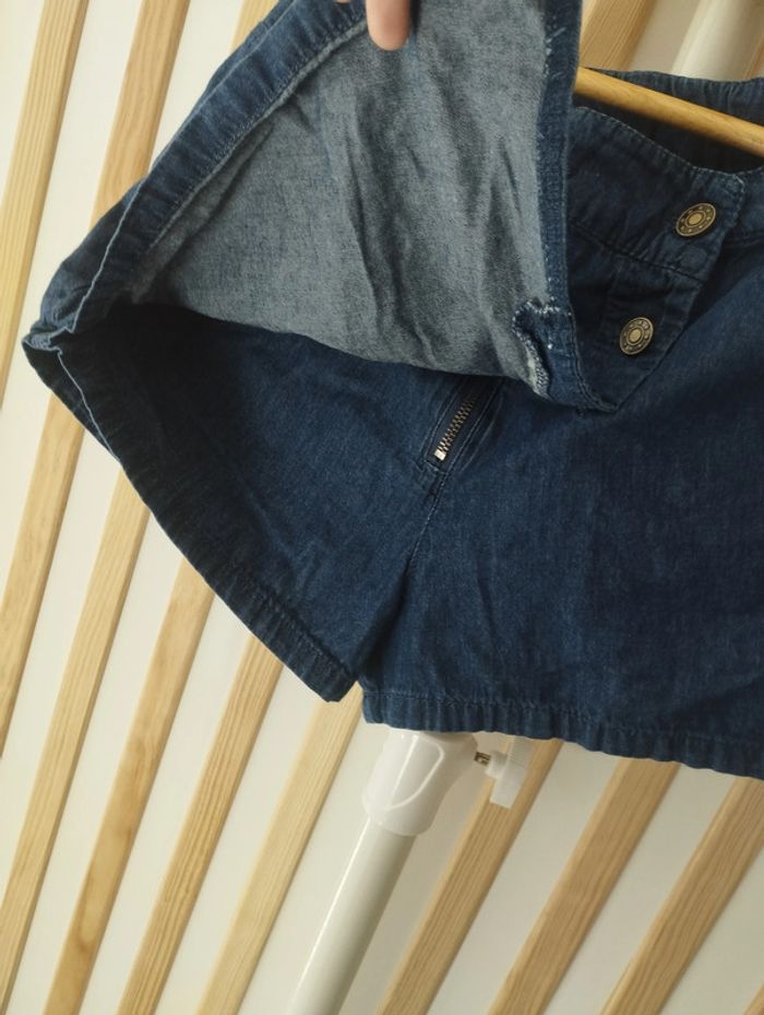 Short jupe jean 8ans fille - photo numéro 4