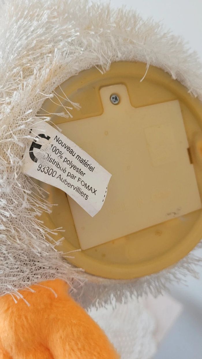 Jouet peluche oie décorative - vintage - photo numéro 4