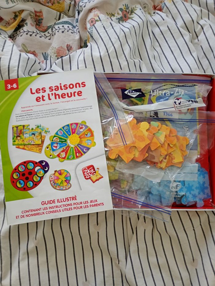 Jeu éducatif les saisons et l'heure - photo numéro 2