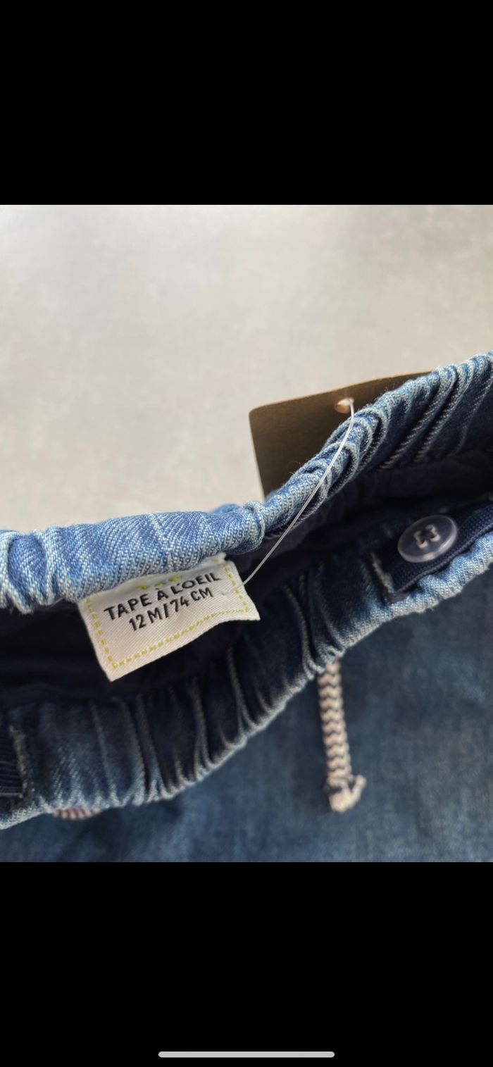 Jean Tape à l'œil Neuf 12 mois - photo numéro 7