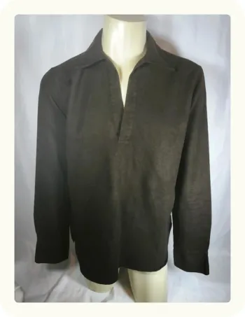 Haut manches longues effet velours Homme H&M Taille 40 L