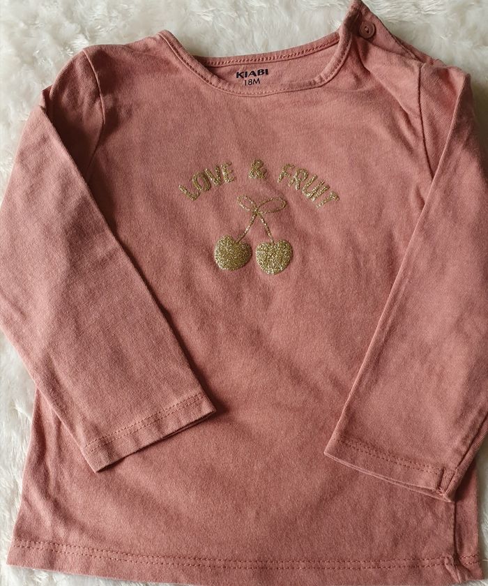 Lot de 2 tee-shirts fille,  Kiabi - photo numéro 2
