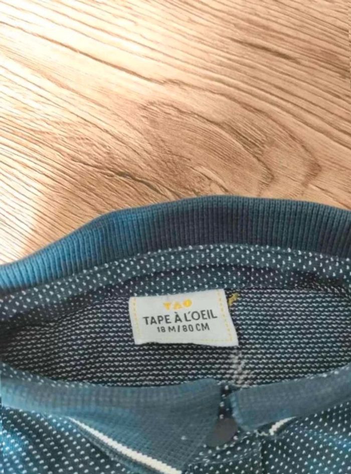 Chemise tape  a l'oeil  18 mois - photo numéro 4