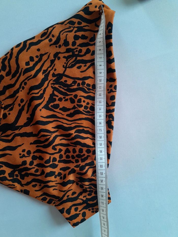 Maillot de bain 2 pièces  H&M taille 36 motif zèbre - photo numéro 12