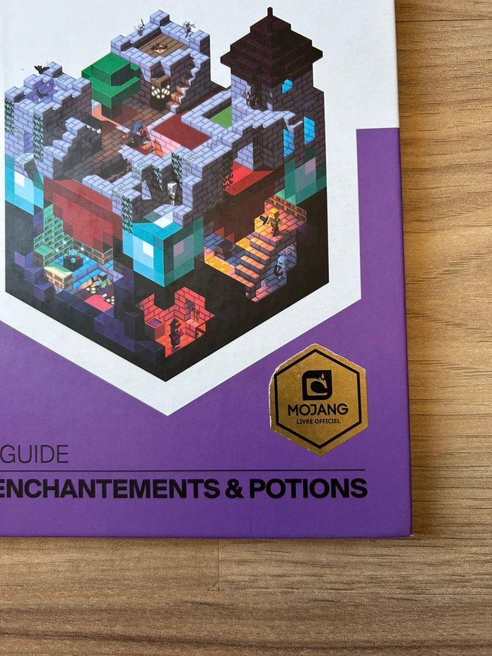 Guide Officiel Minecraft Enchantements & Potions Édition Mojang - photo numéro 3