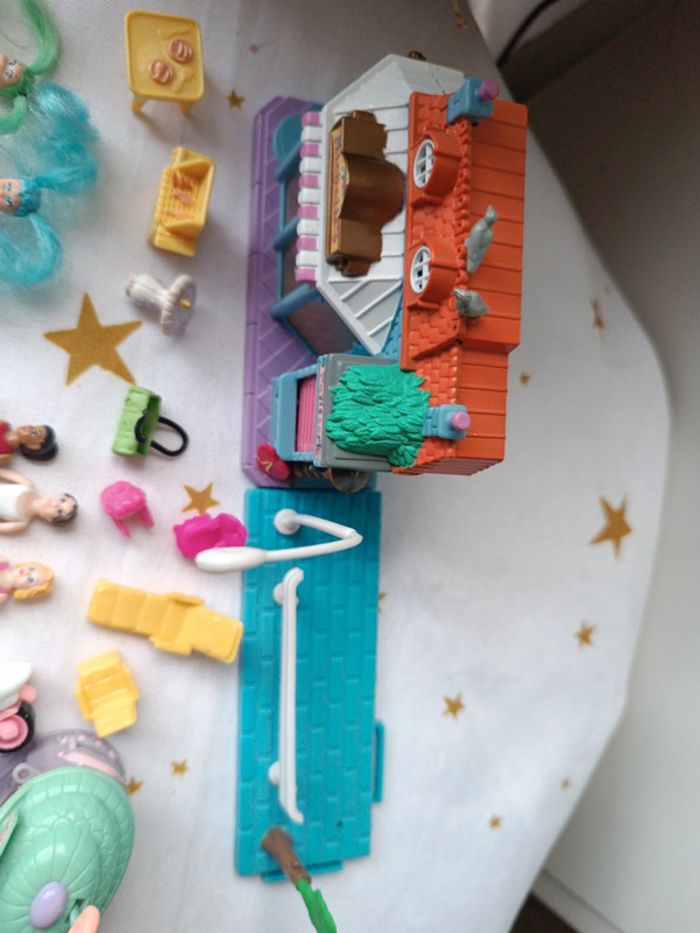 1997 mini pouce confiserie café pâtisserie michelle's génie toy restaurant Polly petite poupée small - photo numéro 16