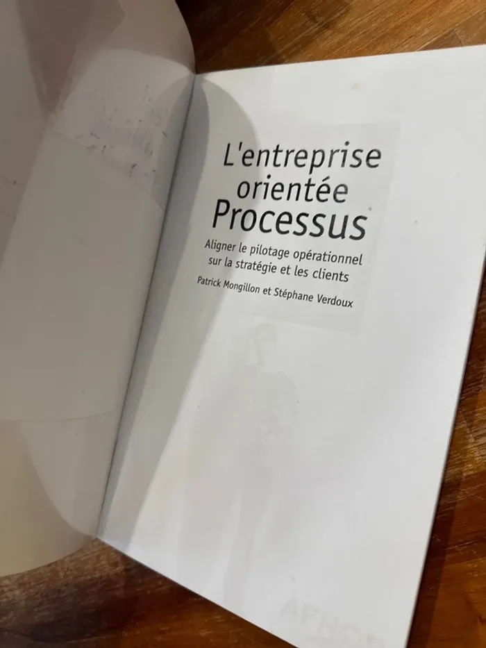 Livre l’entreprise orientée processus - photo numéro 4