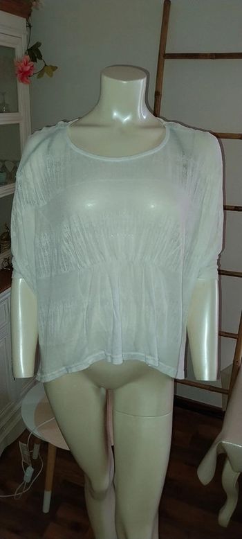 Top original blanc cassé by Morgan taille Xs/ S Très bon etat