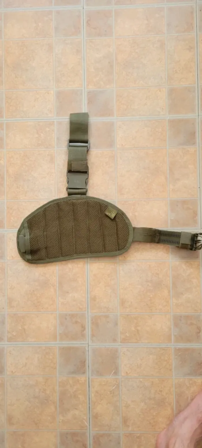 Plaque de cuisse tactique militaire. - photo numéro 2