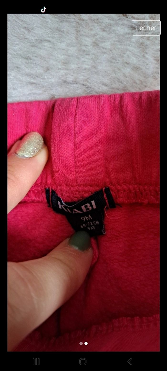 Jogging rose - photo numéro 2