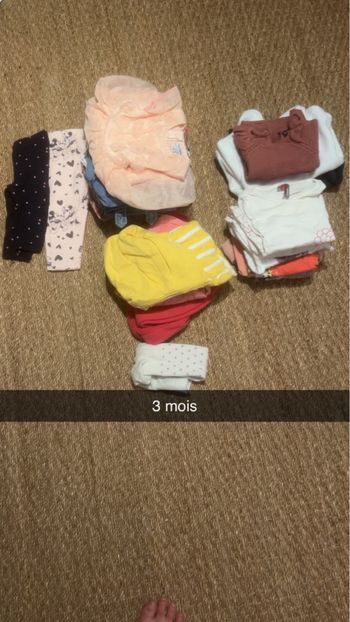 3 mois fille