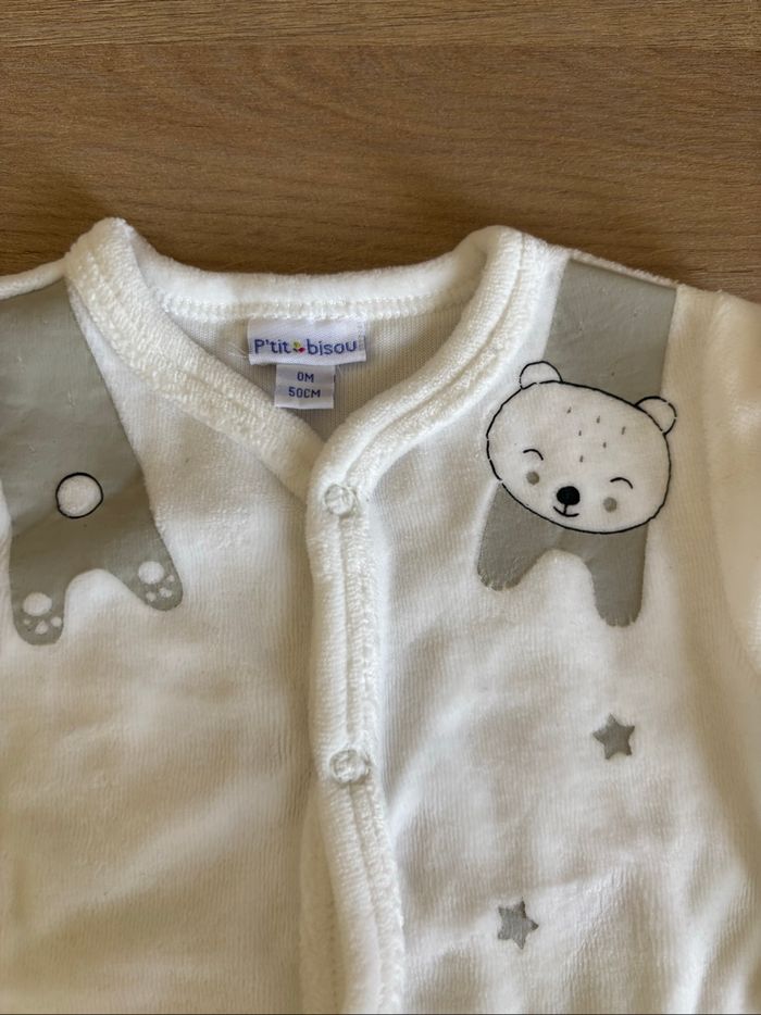 Pyjama velours naissance - photo numéro 3