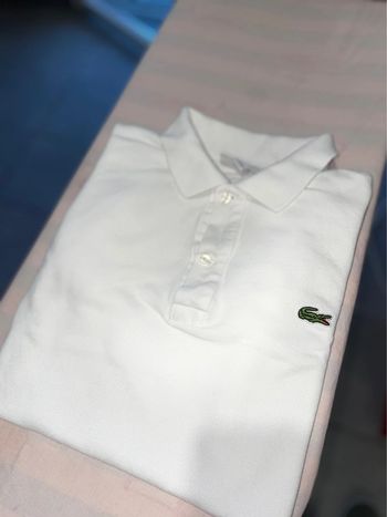 Polo Lacoste Blanc Slim Fit - Taille XS (FR 2)