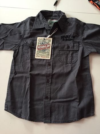 Chemise grise Rivaldi Taille 8