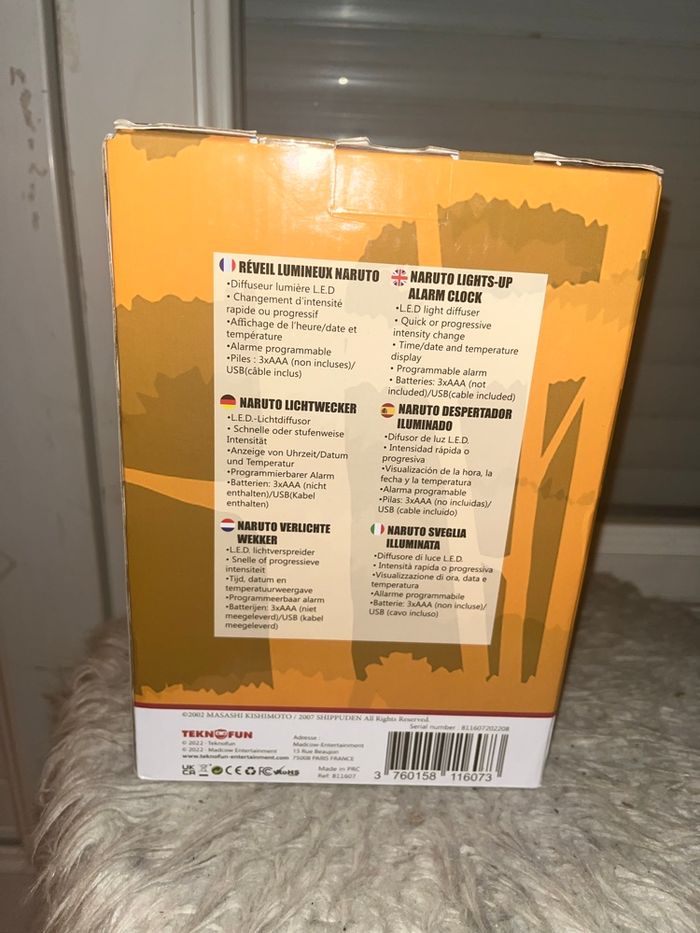 Réveil Naruto Neuf - photo numéro 5
