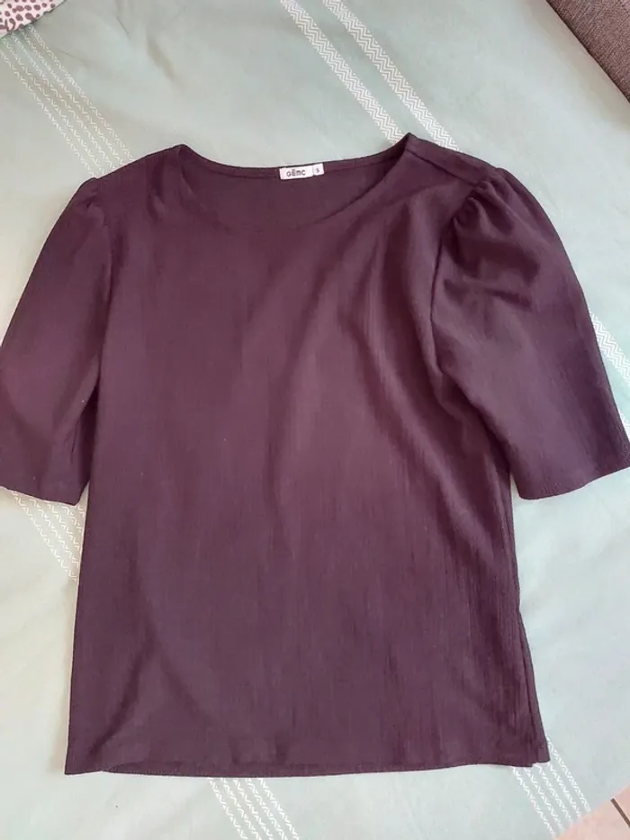 Blouse noire manches 3/4 - photo numéro 6