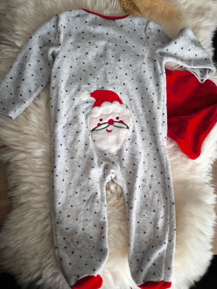 🎅🏻 Pyjama de Noël First Christmas avec son bonnet 9 mois 🎅🏻 - photo numéro 3