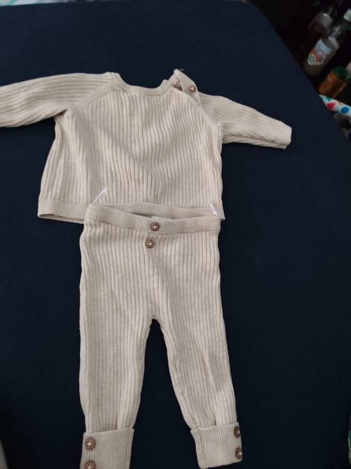 Ensemble bébé 0 a 1 mois 56 cm - photo numéro 2