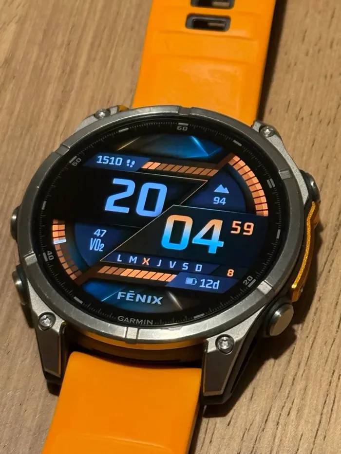 Garmin Fenix ​​8 Sapphire Titanium (47 mm) - photo numéro 3