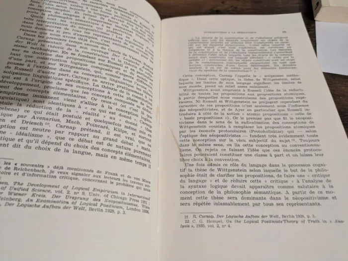 Introduction à la sémantique - photo numéro 5